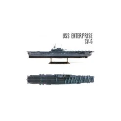 Academy Maquette Bateau Maquette De Bateau En Plastique USS CV-6 Enterprise « Battle Of Midway » 1:700 -Jouets Modèles Magasin academy 9414409 maquette de bateau en plastique uss cv 6 enterprise 1 3