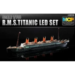 Academy RMS Titanic + LED SetUpper Pont Et Cabine éclairage EffectMCP (Multicolore Parts) LED Unit.Display Stand Avec Holder.Requires Ba -Jouets Modèles Magasin academy ac14220 rms titanic led setupper pont et cabine eclairage ef 2