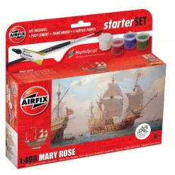 Jouets Modèles Magasin 5 Airfix Maquette Bateau Petit Coffret De Départ NOUVEAU Mary Rose