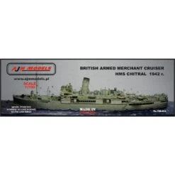 Maquette Bateau HMS Chitral - Croiseur Armé De Marchant
