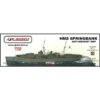 Maquette Bateau Navire Antiaérien HMS Springbank