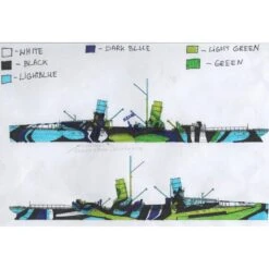 Maquette Bateau HMS Campania Première Guerre Mondiale -Jouets Modèles Magasin ajm models ajm700 029 hms campania premiere guerre mondiale 2