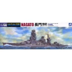 Aoshima Maquette Bateau Ijn Battleship Nagato 1942 Reprise