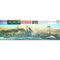 Aoshima Maquette Bateau Croisier Lourd Japonais Atago 1942 Ile Salomon