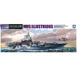 Aoshima Maquette Bateau Hms Illustre