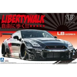 Aoshima Maquette Nissan R35 Gt R Type 2 Lb Fonctionne