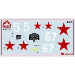 Maquette Avion Russian Fighter Mig3 Pokrys -Jouets Modèles Magasin ark model arkm48015 russian fighter mig3 pokrys 2