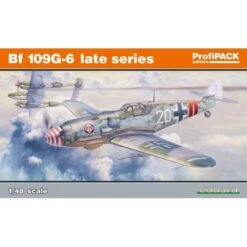 Maquette Avion Eduard 82111 Bf 109g-6 Late Series 1/48