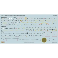 Maquette Avion Sukhoi Su-35S "Flanker E" Fighter Multi-rôle Air To Surface Version -Jouets Modèles Magasin great wall hobby gwhl4823 sukhoi su 35s flanker e fighter multi role 9