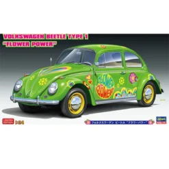 Hasegawa Maquette Volkswagen Beetle "Flower Power"