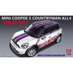 Hasegawa Maquette Mini Countryman "Union Jack 2" -Jouets Modèles Magasin hasegawa 20532 mini countryman union jack 2 1 3
