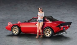 Hasegawa Maquette Lancia Stratos HF Stradale + Figurine -Jouets Modèles Magasin hasegawa 20543 lancia stratos hf stradale figurine 2
