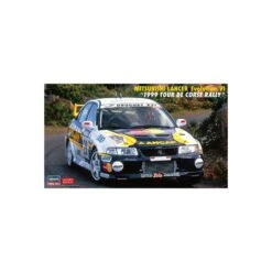 Hasegawa Maquette Plastique De Voiture Mitsubishi Lancer Evo VI « Rallye Tour De Corse 1999 » 1:24