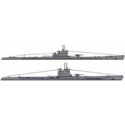 Hasegawa Maquette Bateau German Submarine U-BOAT Type VIIC/IXC U-Boat Aces