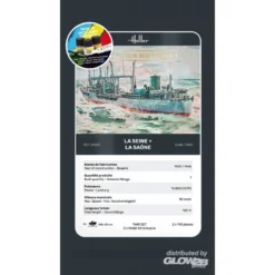 Heller Maquette Bateau STARTER KIT (Kit De Démarrage) LA SEINE + LA SAONE TWINSET -Jouets Modèles Magasin heller 1000550500 starter kit kit de demarrage la seine la saone t 6