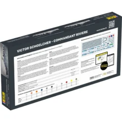 Heller Maquette Bateau STARTER KIT (Kit De Démarrage) VICTOR SCHOELCHER - COMMANDANT RIVIERE -Jouets Modèles Magasin heller 1000570150 starter kit kit de demarrage victor schoelcher c 2