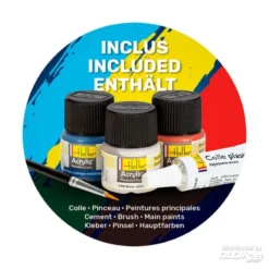 Heller Maquette Bateau STARTER KIT (Kit De Démarrage) Jeanne D'Arc -Jouets Modèles Magasin heller 1000570340 starter kit kit de demarrage jeanne d arc 5