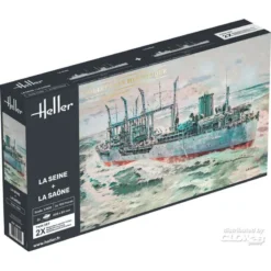 Heller Maquette Bateau Twinset La Seine + La Saone