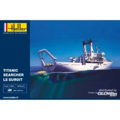 Heller Maquette Bateau STARTER KIT (Kit De Démarrage) Titanic Searcher Le Suroit -Jouets Modèles Magasin heller he80615 starter kit kit de demarrage titanic searcher le suro 2