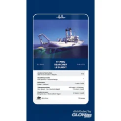 Heller Maquette Bateau STARTER KIT (Kit De Démarrage) Titanic Searcher Le Suroit -Jouets Modèles Magasin heller he80615 starter kit kit de demarrage titanic searcher le suro 5