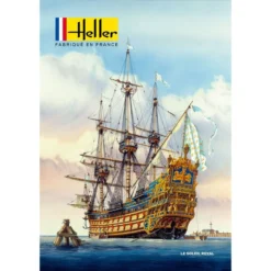 Heller Maquette Bateau Le Soleil Royal -Jouets Modèles Magasin heller he80899 le soleil royal 4