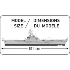 Heller Maquette Bateau 1:400 Foch -Jouets Modèles Magasin heller he81071 1 400 foch 2