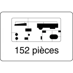 Heller Maquette Bateau 1:400 Foch -Jouets Modèles Magasin heller he81071 1 400 foch 3