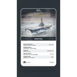 Heller Maquette Bateau 1:400 Foch -Jouets Modèles Magasin heller he81071 1 400 foch 9