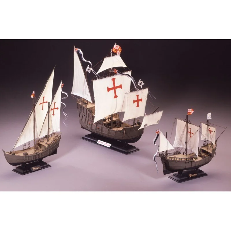 Heller Maquette Bateau Christophe Colomb 4 Heller Maquette Bateau Christophe Colomb – Image 4