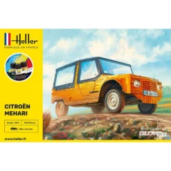 Heller Maquette STARTER KIT (Kit De Démarrage) Citroen Mehari (Version 1) -Jouets Modèles Magasin heller hell56760 starter kit kit de demarrage citroen mehari versio 2