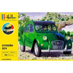 Heller Maquette STARTER KIT (Kit De Démarrage) Citroen 2 CV -Jouets Modèles Magasin heller hell56765 starter kit kit de demarrage citroen 2 cv 2
