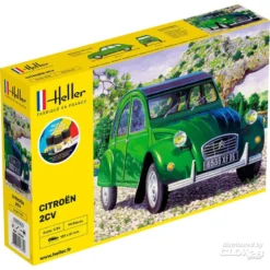 Heller Maquette STARTER KIT (Kit De Démarrage) Citroen 2 CV