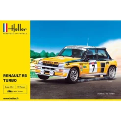 Heller Maquette Renault R5 Turbo 1/24 -Jouets Modèles Magasin heller hell80717 renault r5 turbo 1 24 2