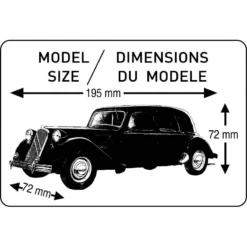 Heller Maquette 15 Cv Citroën -Jouets Modèles Magasin heller hell80763 15 cv citroen 19