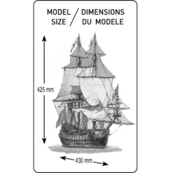 Heller Maquette Bateau Amerigo Vespucci 1/150 -Jouets Modèles Magasin heller hell80807 amerigo vespucci 1 150 3