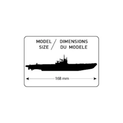 Heller Maquette Bateau U-Boot 1/400 -Jouets Modèles Magasin heller hell81002 u boot 1 400 4
