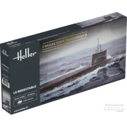 Heller Maquette Bateau Le Redoutable 1/400