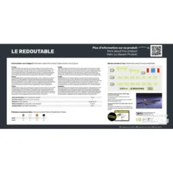 Heller Maquette Bateau Le Redoutable 1/400 -Jouets Modèles Magasin heller hell81075 le redoutable 1 400 3