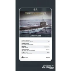 Heller Maquette Bateau Le Redoutable 1/400 -Jouets Modèles Magasin heller hell81075 le redoutable 1 400 5