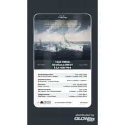 Heller Maquette Bateau Task Force Ravitail.mer 1/400 (Version 2023) -Jouets Modèles Magasin heller hell81092 task force ravitail mer 1 400 version 2023 5
