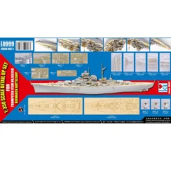 Maquette Bateau Kit Super-détaillage Bismarck 95T05358 -Jouets Modèles Magasin i love kits 95ti66601 kit super detaillage bismarck 95t05358 5