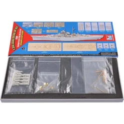 Maquette Bateau Kit Super-détaillage Bismarck 95T05358 -Jouets Modèles Magasin i love kits 95ti66601 kit super detaillage bismarck 95t05358 6