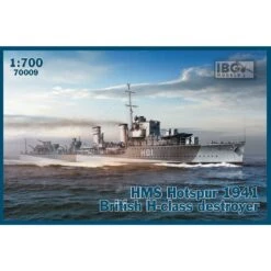 Maquette Bateau HMS Hotspur 1941 Destroyer Britannique De Classe H