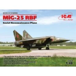 ICM Maquette Avion Mikoyan MiG-25RBF Avion De Reconnaissance Soviétique