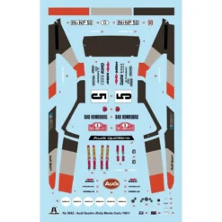 Italeri Maquette Audi Quattro Rally -Jouets Modèles Magasin italeri i3642 audi quattro rally 5