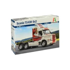 Italeri Maquette Camion Scania T143H 6x2 -Jouets Modèles Magasin italeri i3937 scania t143h 6x2 4