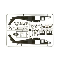 Italeri Maquette Avion UH-60 Black Hawk Night Raid -Jouets Modèles Magasin italeri it2706 uh 60 black hawk night raid 5