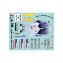 Italeri Maquette Camion La Remorque Famille Réservoir -Jouets Modèles Magasin italeri it3911 la remorque famille reservoir 8