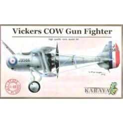 Maquette Avion Vickers COW Gun Fighter + Photodécoupe + Décalques (un Schéma De Peinture)