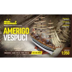 Maquette Bateau Amerigo Vespucci -Jouets Modèles Magasin mamoli z49mm10 amerigo vespucci 2